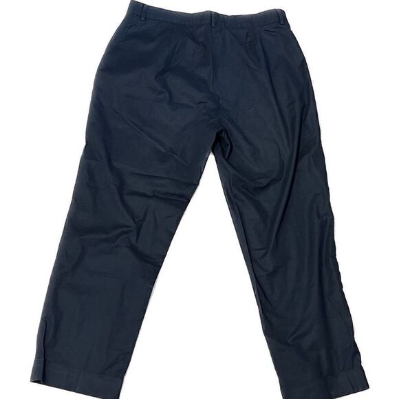 Theory Womens Pants Casual Straight Leg Navy Blue Size 6 - Picture 3 of 9